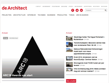 Tablet Screenshot of dearchitect.nl